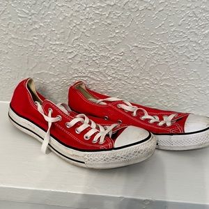 Red converse